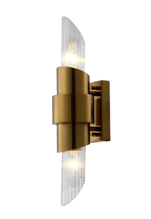 Crystal Lux Бра Crystal Lux JUSTO AP2 BRASS