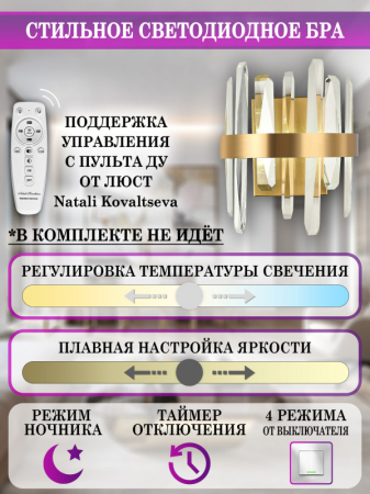 Бра Natali Kovaltseva LED LAMPS 81116/1W