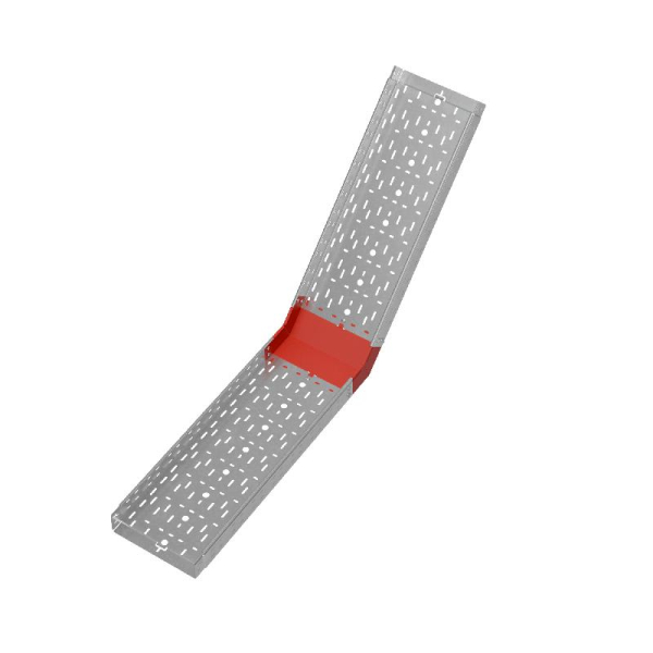 Угол для лотка вертикальный внутренний 45град. 300х80 "ПЛЮС" NLplus45-80-300 INOX304 КМ PL5623