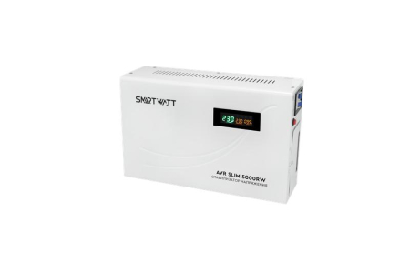 Стабилизатор напряжения настенный SMARTWATT AVR SLIM 5000RW