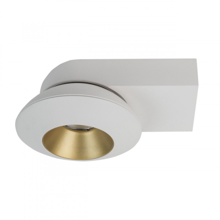 Накладной светильник LeDron KRIS SLIM White/Gold
