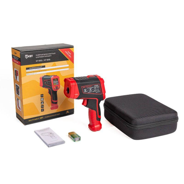 Пирометр бесконтактный цифровой KT 655 PROLINE КВТ 87247
