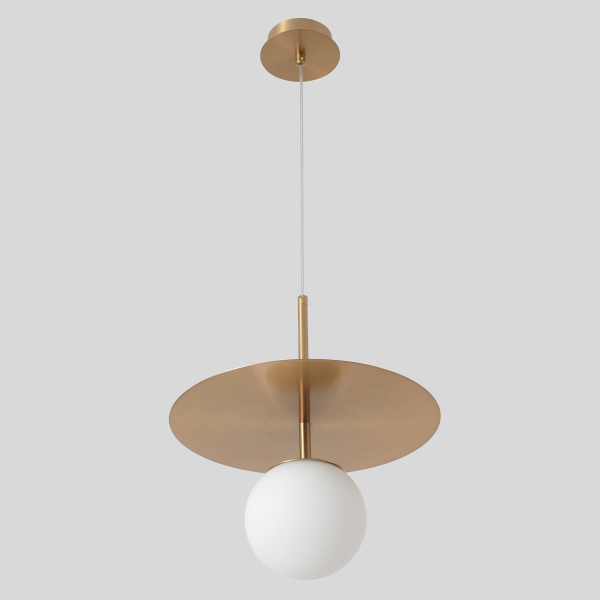 Crystal Lux Светильник подвесной Crystal Lux UVA SP1.1 BRASS