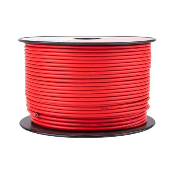 Провод ПГВА 1х2,50мм², красный, бухта 100м REXANT