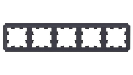 Рамка 5-м AtlasDesign Antique универс. карбон SE ATN101005