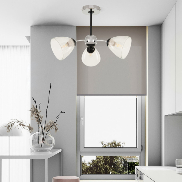 Люстра на штанге Arte Milano 329007/3 CR.BK