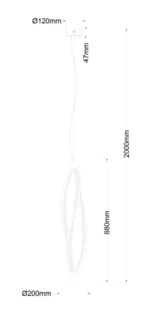 Подвесной светильник Fluorite FL1159-1P1