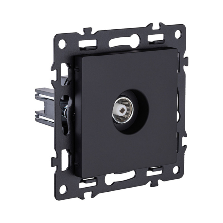 Розетка KOLLINGER AS-021BK