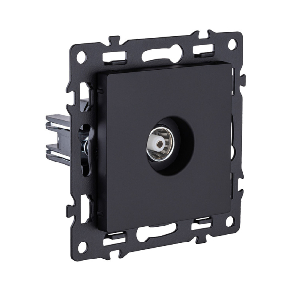 Розетка KOLLINGER AS-021BK