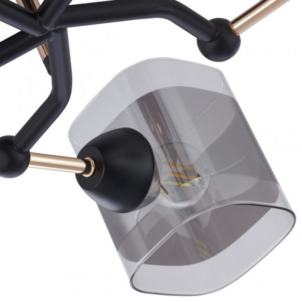 Накладная люстра Arte Milano 324308/5 BK+FG