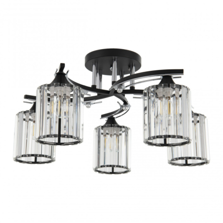 Накладная люстра Arte Milano 327103/5 BK+CR