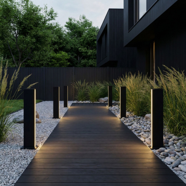 Садово-парковый светильник Elektrostandard 1538 3000K чёрный