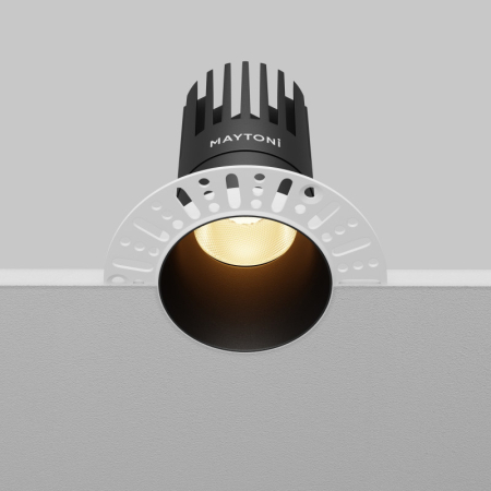 Встраиваемый светильник Maytoni Technical DL122-15W-2.7K-TRS-B