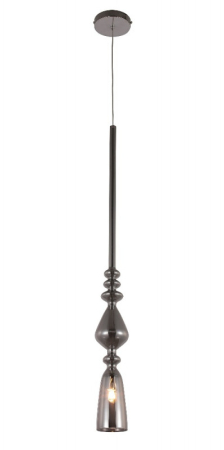 Подвесной светильник Crystal Lux LUX NEW SP1 B SMOKE