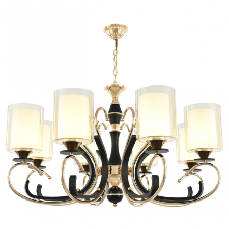 Подвесная люстра Arte Milano 302237/8 Bk/Gd