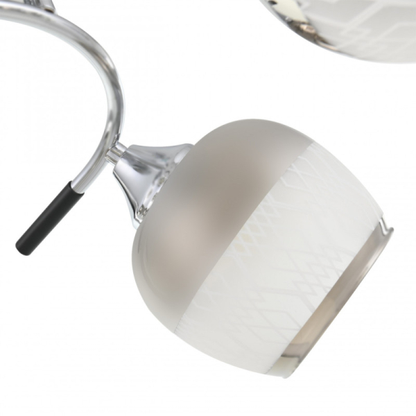 Накладная люстра Arte Milano 325985/5 CR+BK