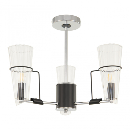 Люстра на штанге Arte Milano 328107/3 CR.BK
