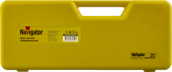 Пресс гидравлический Navigator 82 340 NHT-Pg01-16-240 (ручной 16-240кв.мм) Navigator 82340
