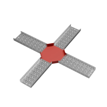 Разветвитель для лотка Х-образ. 80х300мм "ПЛЮС" HD85 КМ PL18594