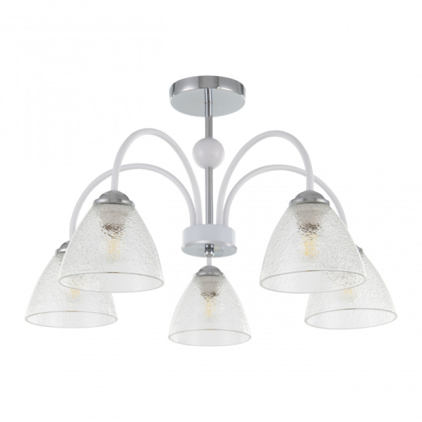 Люстра на штанге Arte Milano 321410/5 CR+WH