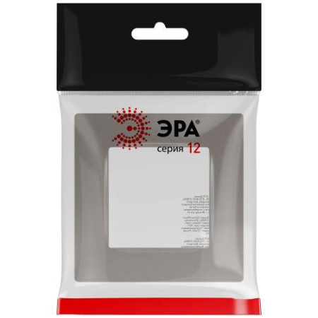 Рамка 1-м 12-5201-16 Классик титан Эра Б0067778