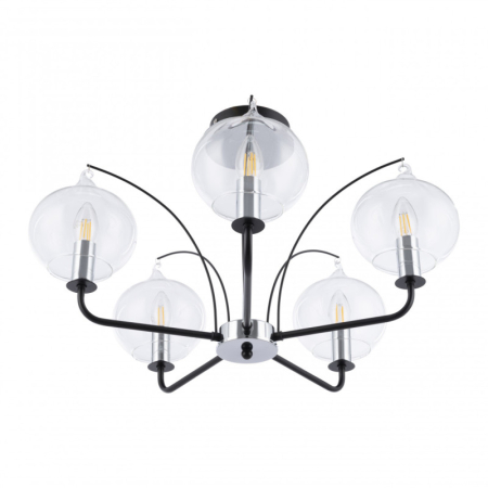 Люстра на штанге Arte Milano 321007/5 BK.CR