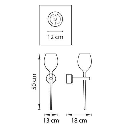 Бра Lightstar 807617