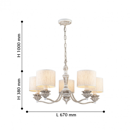 Подвесная люстра Favourite 2700-5P