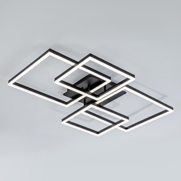 Накладная люстра LED4U L11060-4 BK