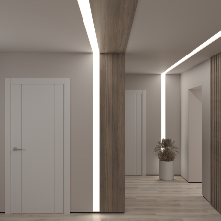 SABER 100.5 Соединительный элемент (угол 90 стена/стена, стена/потолок) для SABER 100