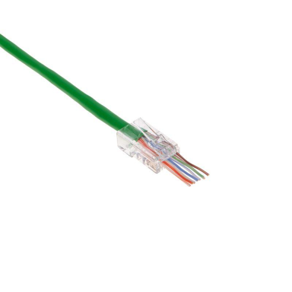 Разъем сквозной RJ-45(8P8C) под витую пару UTP кат.5E Rexant 05-1020