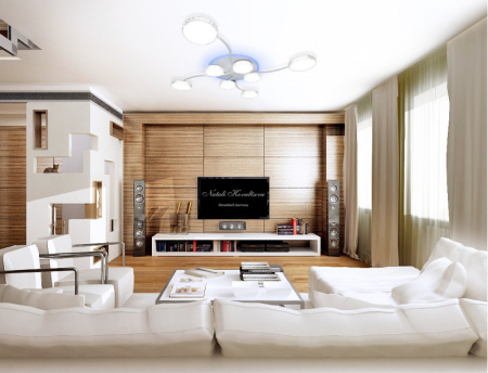 Накладная люстра Natali Kovaltseva HIGH-TECH LED LAMPS 82015