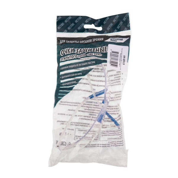 Очки защитные открытого типа "ИСТОК ПРО СПОРТ" (прозрачные) (40024)