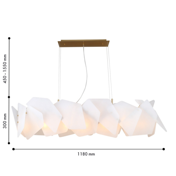 Подвесная люстра Favourite 4725-12P