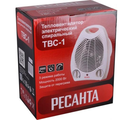 Тепловентилятор ТВС-1 2кВт Ресанта 67/2/1