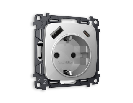 Розетка Ambrella Volt MO410010