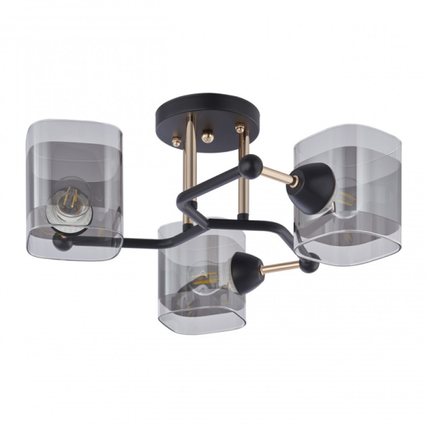 Накладная люстра Arte Milano 324308/3 BK+FG