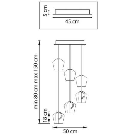 Каскадная люстра Lightstar 796169