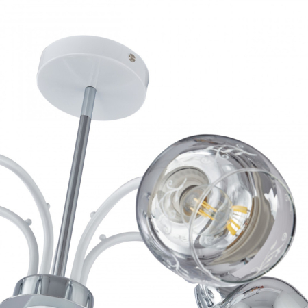 Люстра на штанге Arte Milano 326008/5A WH+CR