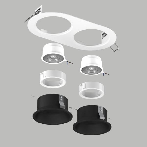 Встраиваемый светильник Lightstar D6560707WMOD