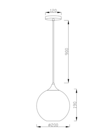 Подвесной светильник Moderli V2110-P Sumatra 1*E27*60W подвесной