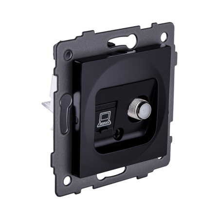 Розетка KOLLINGER REA-014BK