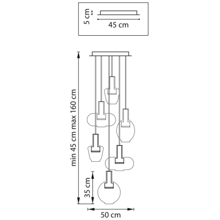 Каскадная люстра Lightstar 792169