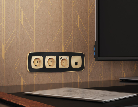 Розетка Ambrella Volt MO612005