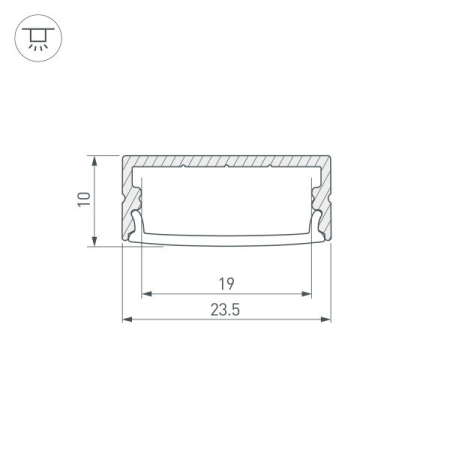 Профиль Arlight 036768