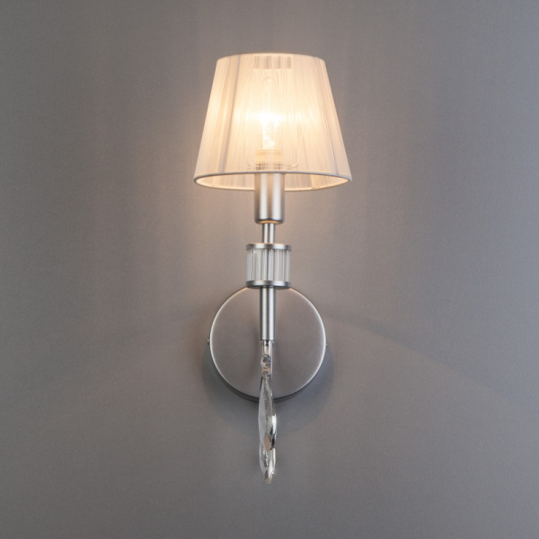 Бра Eurosvet 60092/1 серебро