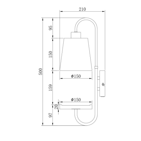 Бра Escada 582/1A