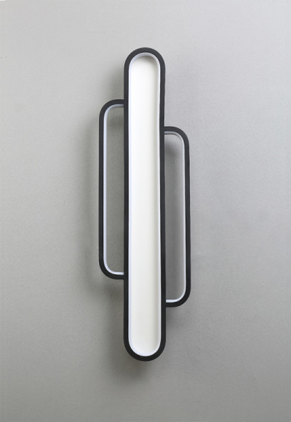 Бра Crystal Lux SOBRE AP35W LED H600 V1 BLACK