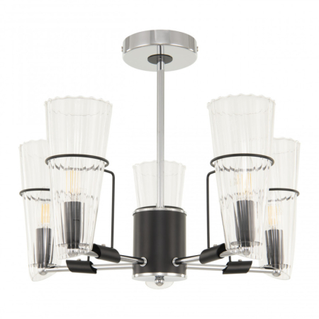 Люстра на штанге Arte Milano 328107/5 CR.BK