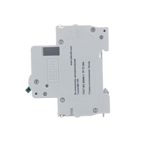 Выключатель автоматический модульный 1п C 25А 6кА ВА-103 DEKraft 12275DEK